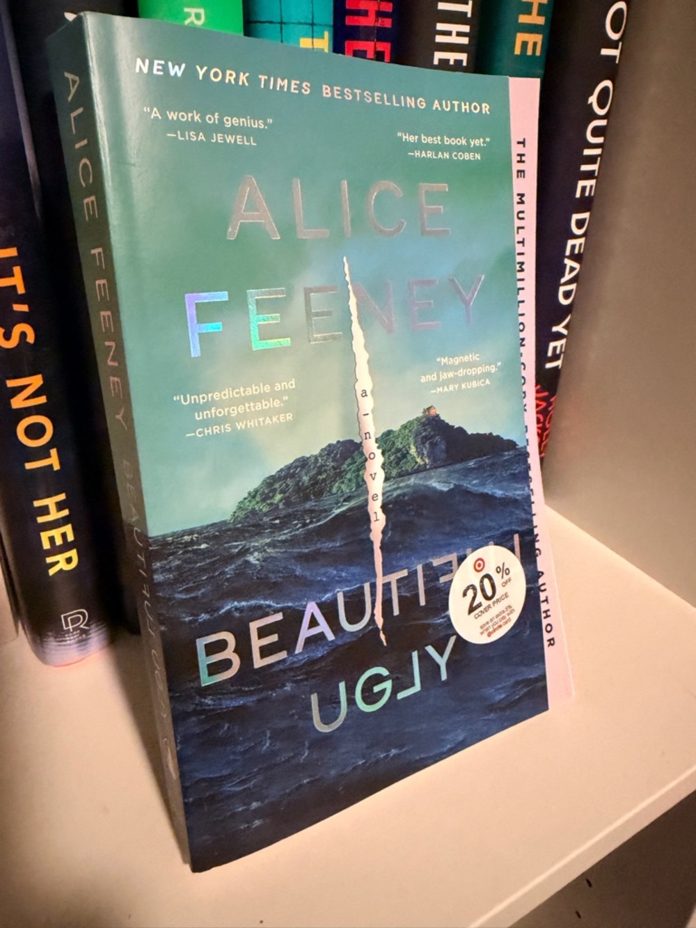 Beautifully Ugly - Green Hardcover Book